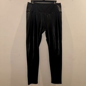Women’s Faux Leather Leggings